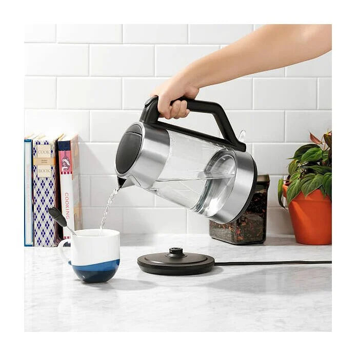 OXO Brew Cordless Glass Electric Kettle – Quick Elegant Boiling