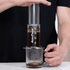 Press with AeroPress Flow Control Filter Cap