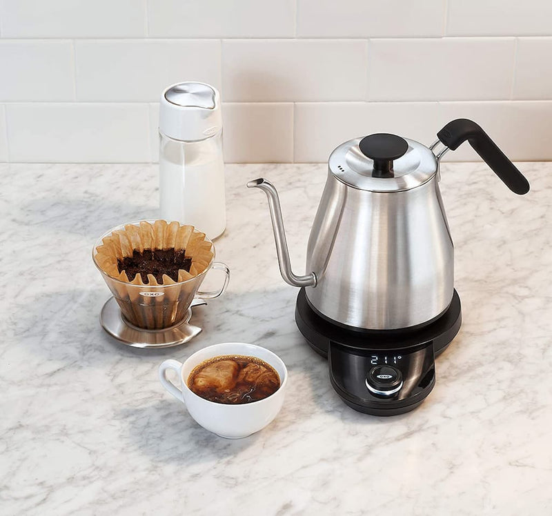 OXO Brew Adjustable Pour-Over Kettle - Electric Gooseneck Kettle