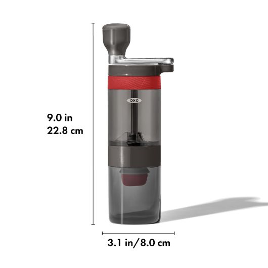 OXO Manual Coffee Grinder Size