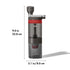 OXO Manual Coffee Grinder Size