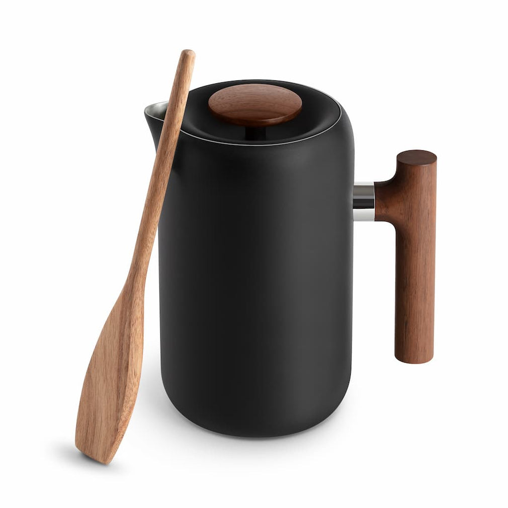 Fellow Clara French Press Coffee Maker, Walnut