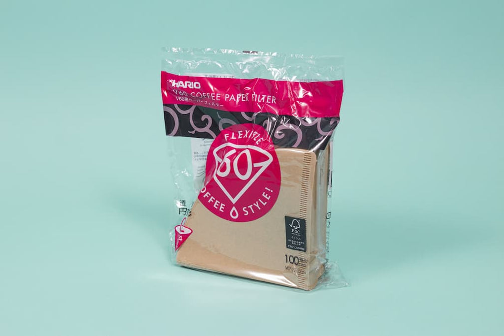 Hario V60 Paper Coffee Filters, Natural Brown, 02