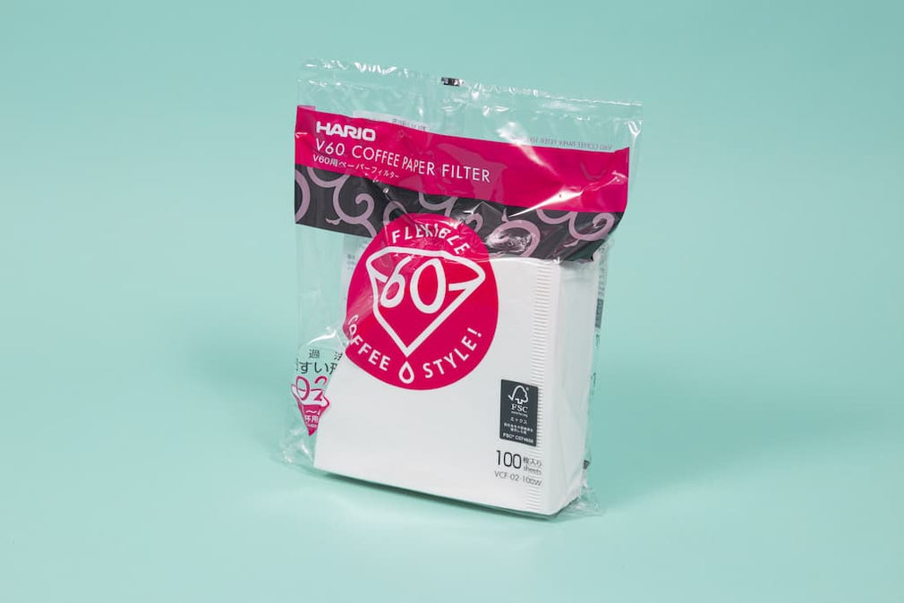Hario V60 Paper Coffee Filters, White, 02