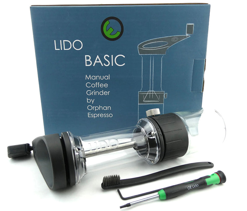 LIDO Basic Manual Coffee Grinder, Orphan Espresso