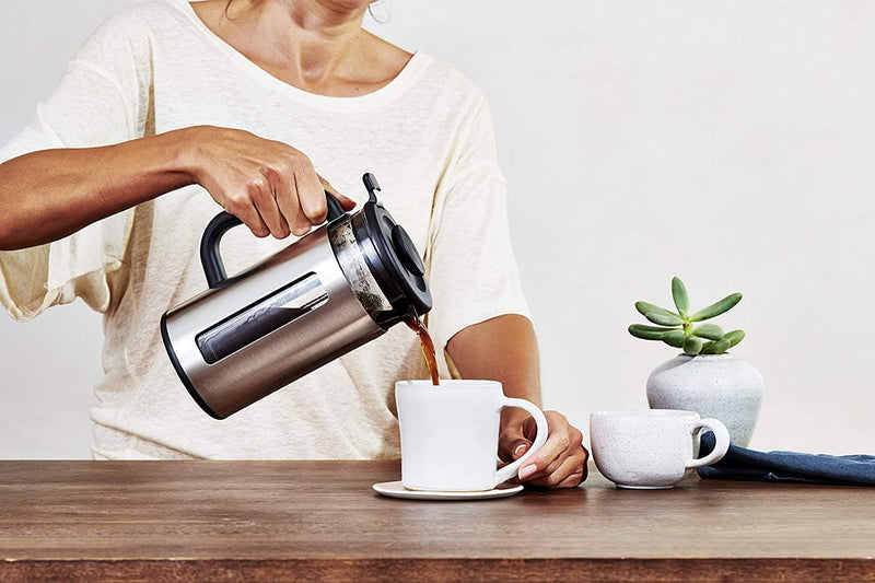 OXO 8Cup French Press with Grounds Lifter, Easy to Clean, 32 oz.