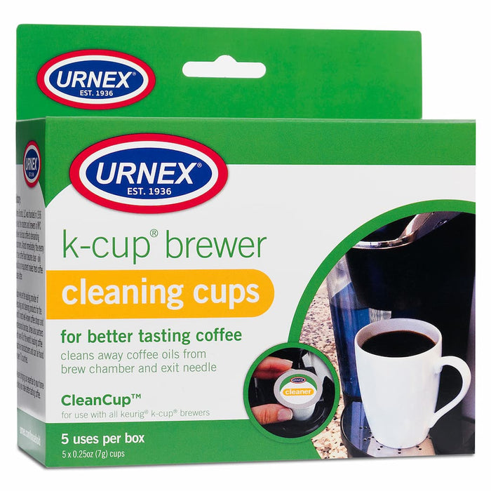 K-Cup Brewer Cleaning Cups, Removes Coffee Oils and Stains, Non-Toxic, 5 Cleaning Pods