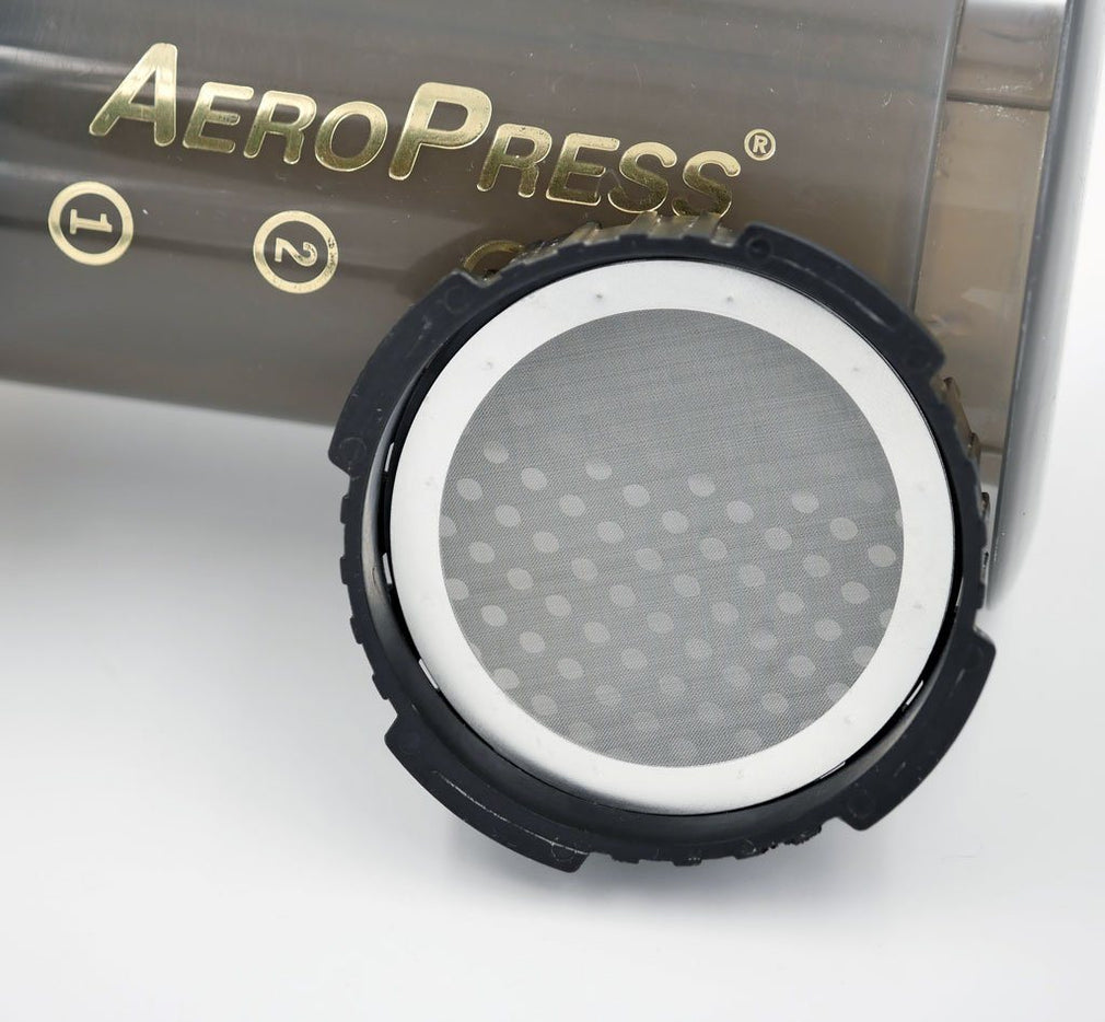 Coffee Accessories - Reusable Metal Filters For Use In The AeroPress Coffee Maker (2 Pack)