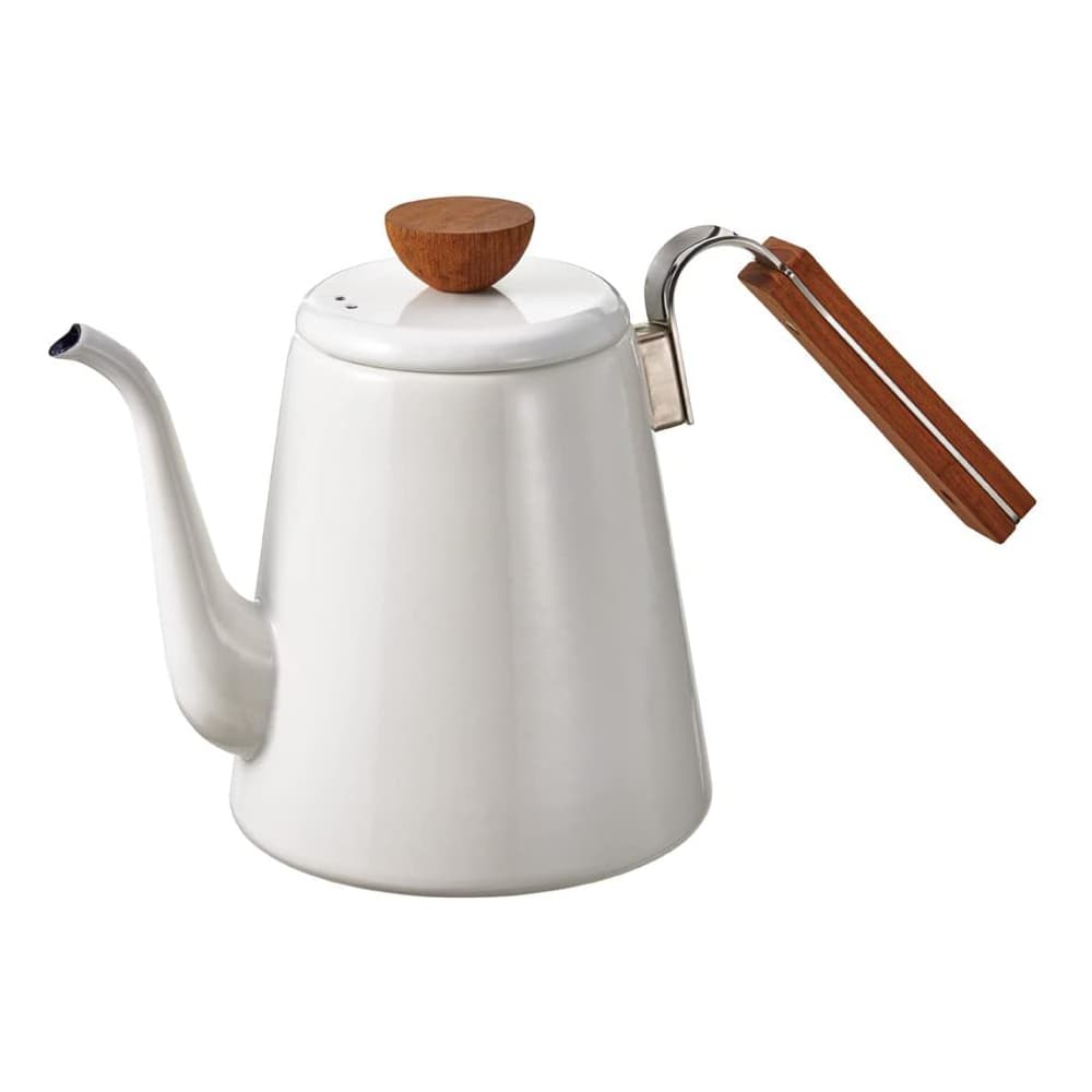 Hario Bona Drip Coffee Kettle, White, 800 ml