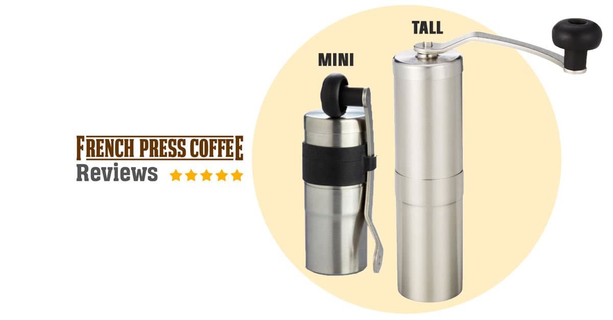 Porlex Tall and Mini, Manual Coffee Grinder