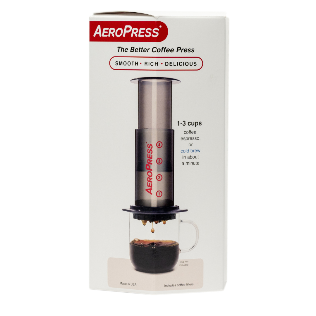 Aeropress coffee and espresso maker with tote best sale bag