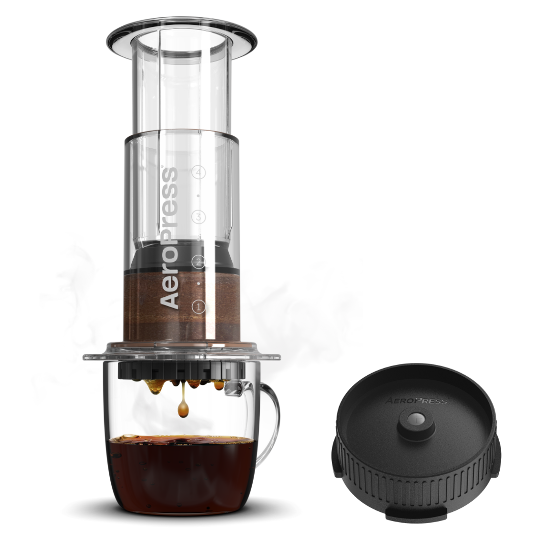 See-Through Manual Espresso Makers : AeroPress Coffee Maker Clear