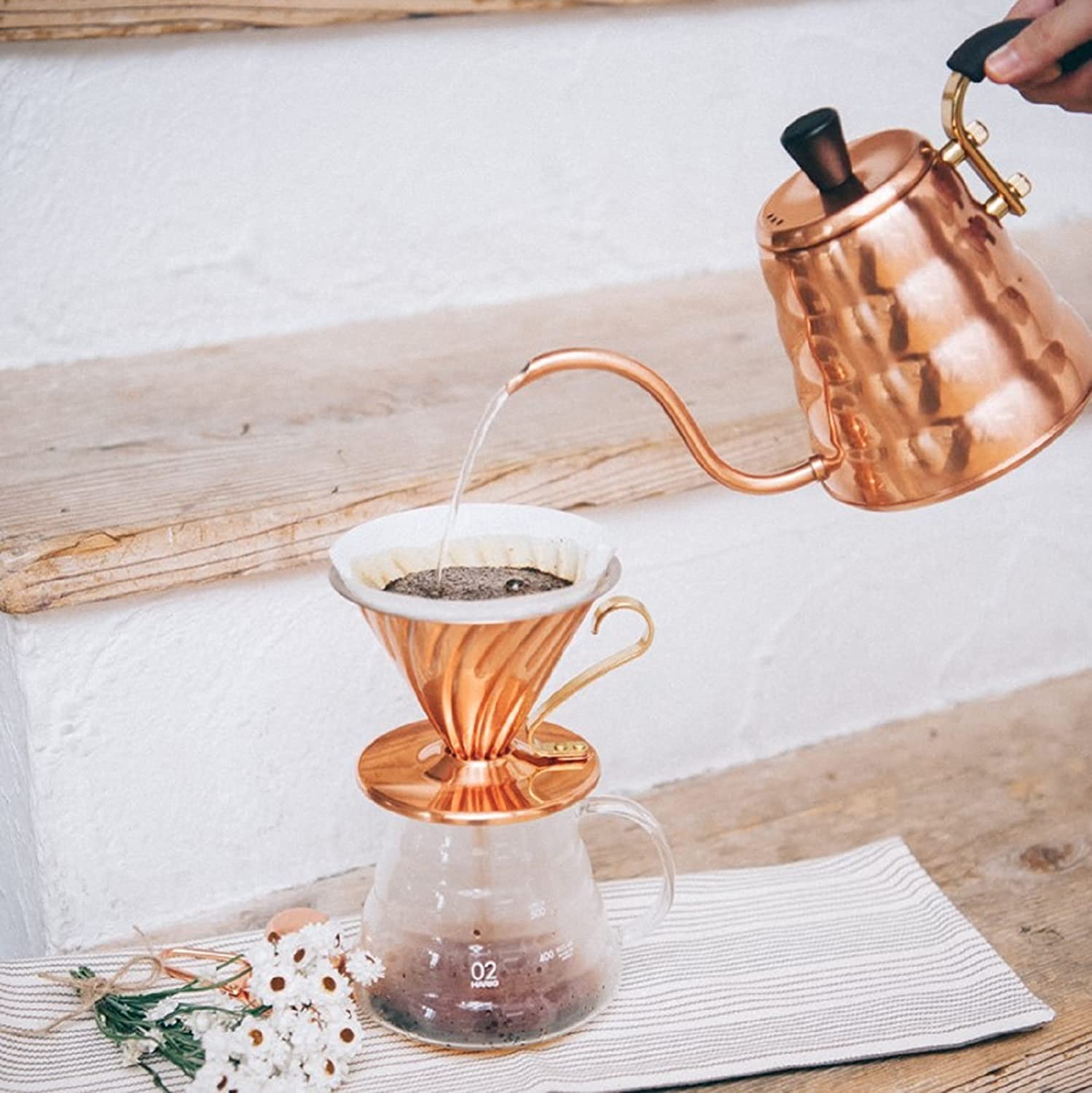 Hario V60 Copper, Size 02, Made in Japan