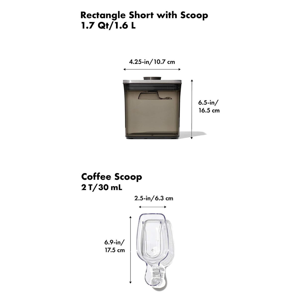 OXO POP Container for Coffee Size