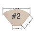 Beyond Gourmet Unbleached Coffee Filter #2