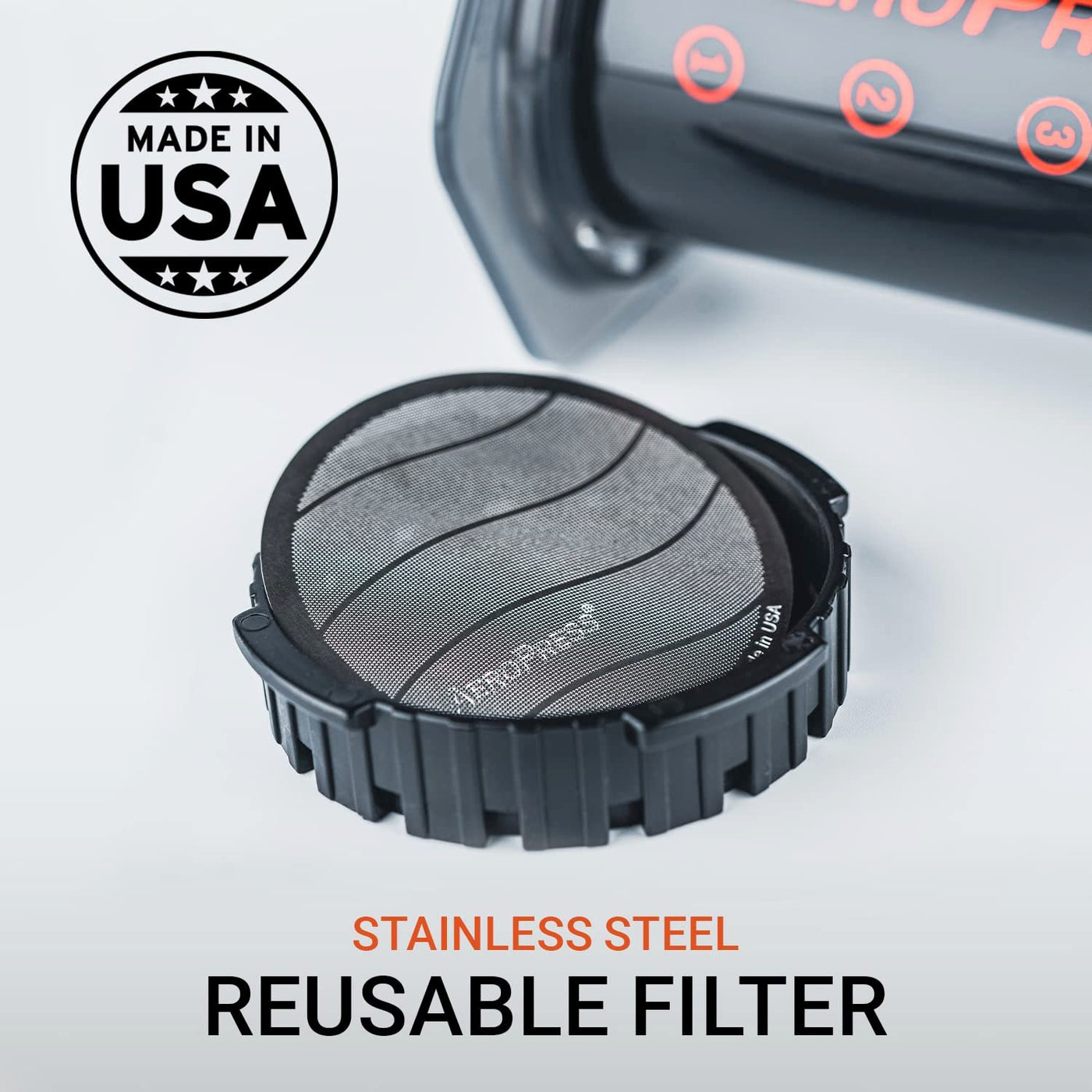 AeroPress Reusable Filter, Stainless Steel