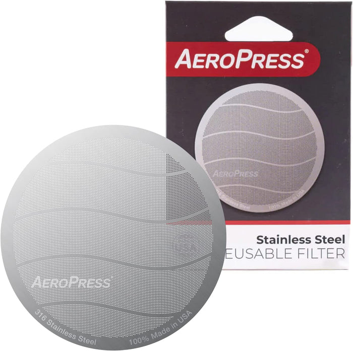AeroPress Stainless Steel Reusable Filter, Made in USA
