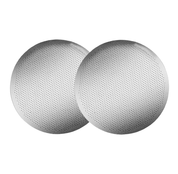 Reusable Metal Filters for AeroPress Coffee Maker (2 pack), Brew Bold Coffee