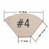 Beyond Gourmet Unbleached Coffee Filter #4, Size