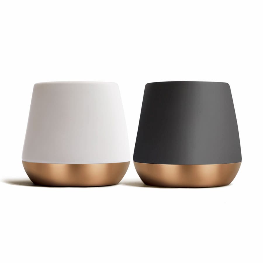 Fellow Joey Double Wall - Matte Black & White - Sophisticated Ceramic Coffee Mug Bundle - 8 oz, Set of 2 Fellow Joey Double Wall - Matte Black & White - Sophisticated Ceramic Coffee Mug Bundle - 8 oz, Set of 2