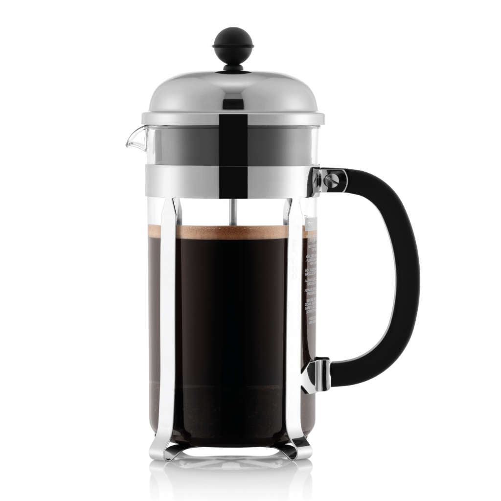 Bodum Brazil French Press Coffee Maker, 8 Cup, 1.0 L, 34 oz Black