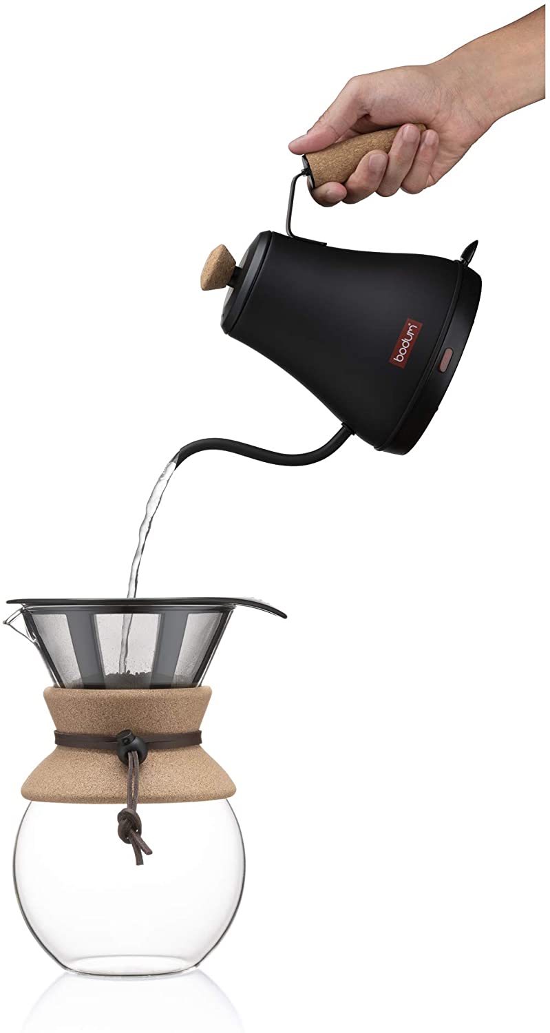 Bodum MELIOR Gooseneck Kettle, Electric, Capacity 27 oz . (0.8 L)