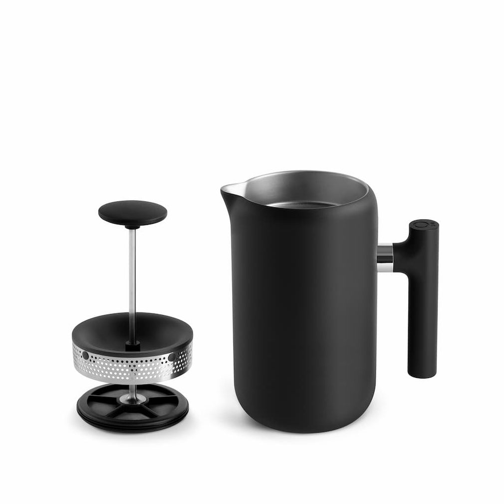 Fellow Clara French Press Coffee Maker, Black