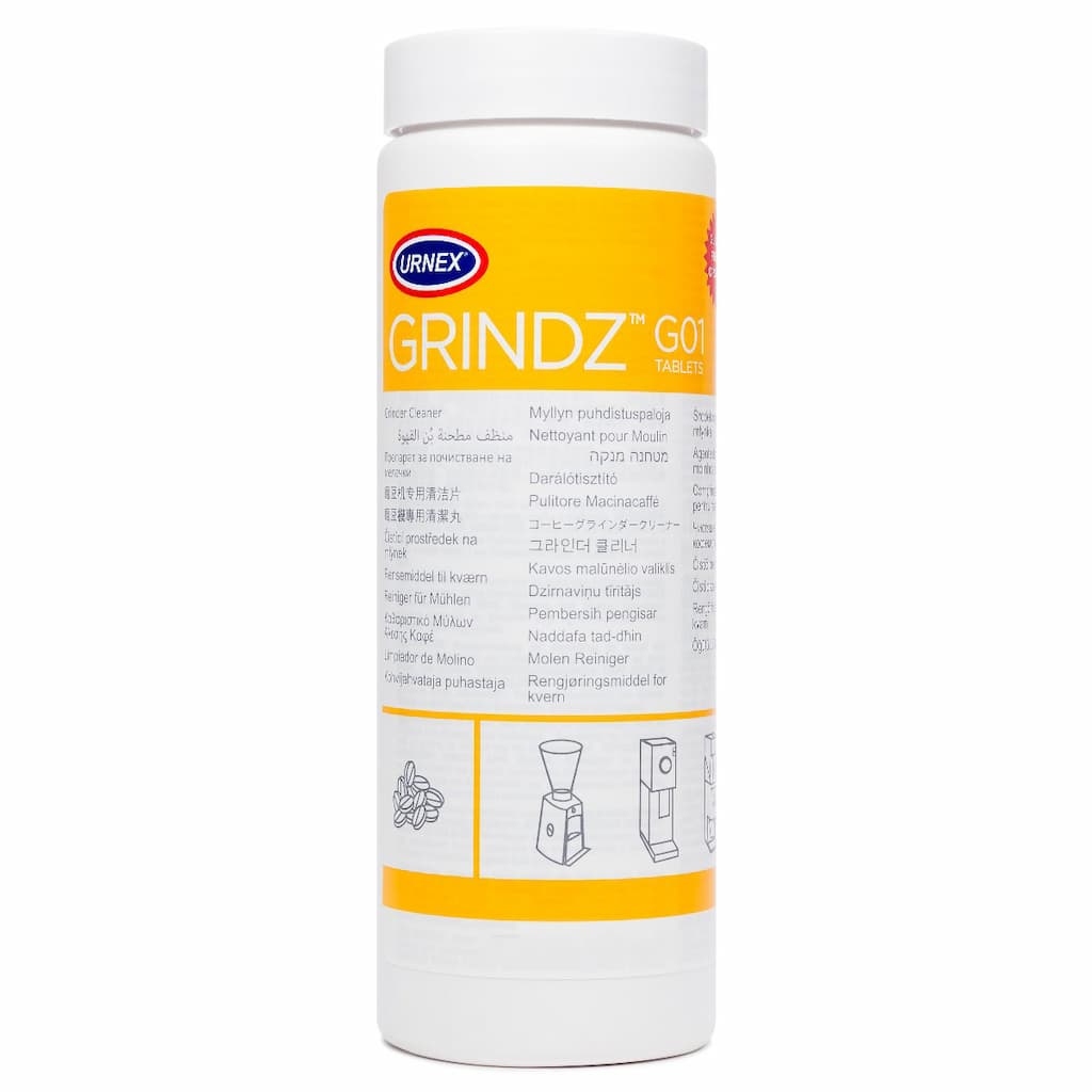 Grindz Professional Coffee Grinder Cleaning Tablets by Urnex, 22.2 oz. 630 g.