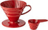 Hario V60 Dripper, Red, Plastic, 02