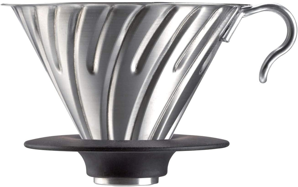 Hario V60 Dripper, Stainless Steel, 02