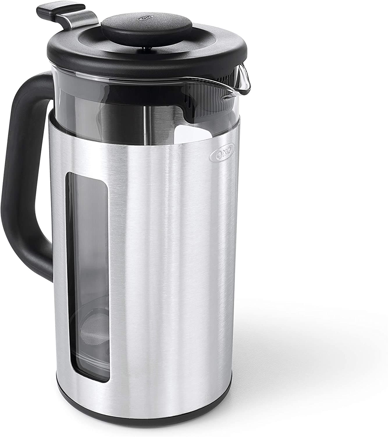  OXO Brew Stainless Steel French Press Coffee Maker – 32oz: Home  & Kitchen
