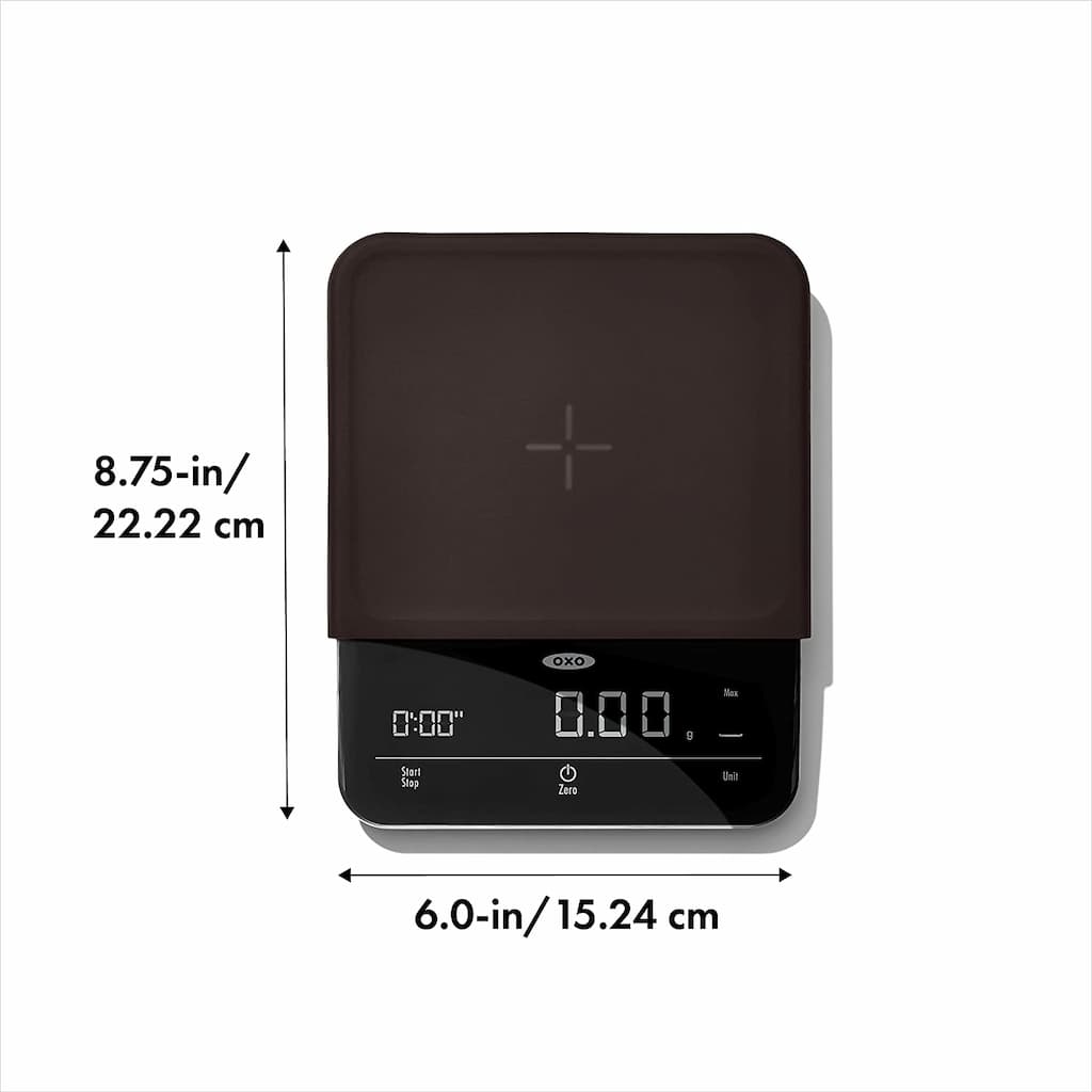 OXO Precision Coffee Scale with Timer, Size
