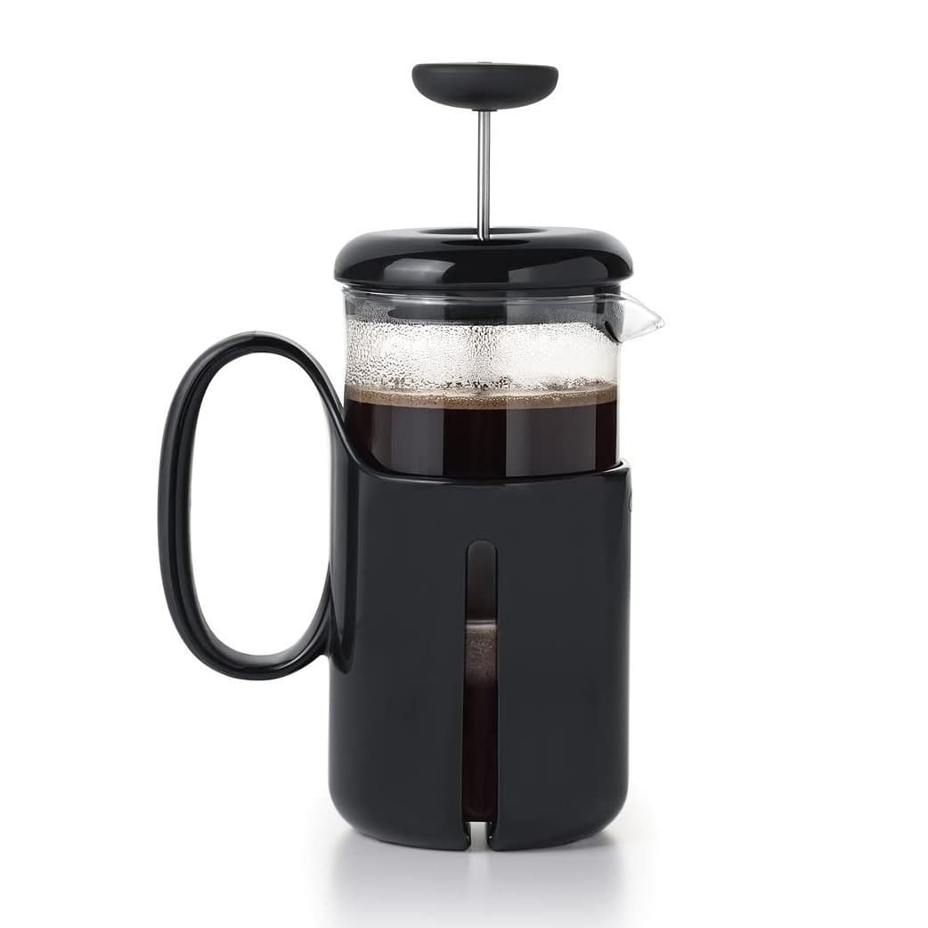 OXO 1272880 Portable 32 oz Hot or Cold Brew Coffee Maker with Glass Carafe