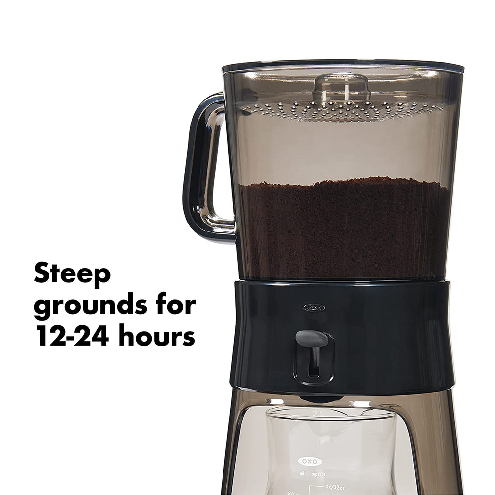 OXO Brew Cold Brew Coffee Maker, Steep for 24 hours