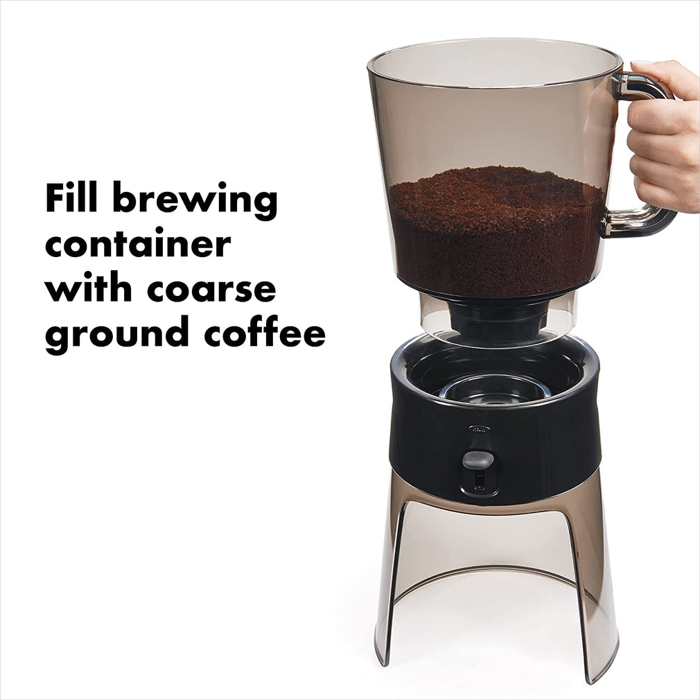 Brew Cold Brew Coffee with OXO Coffee Maker