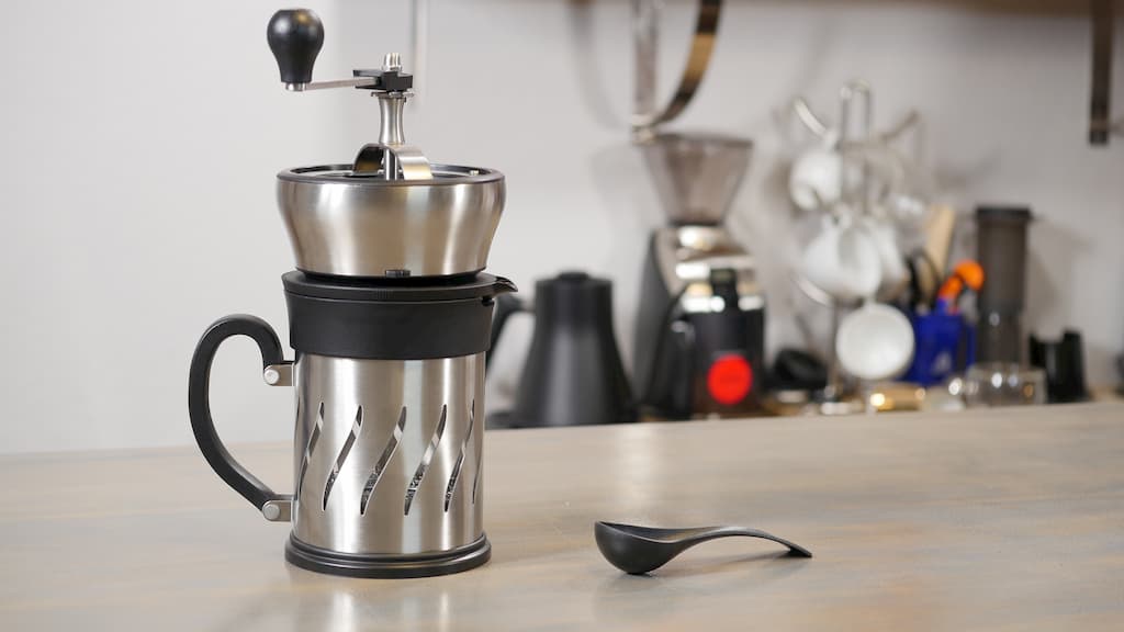 Coffee Set Coffee Accessories Manual Grinder Mill Glass Pot with Filter  Dripper