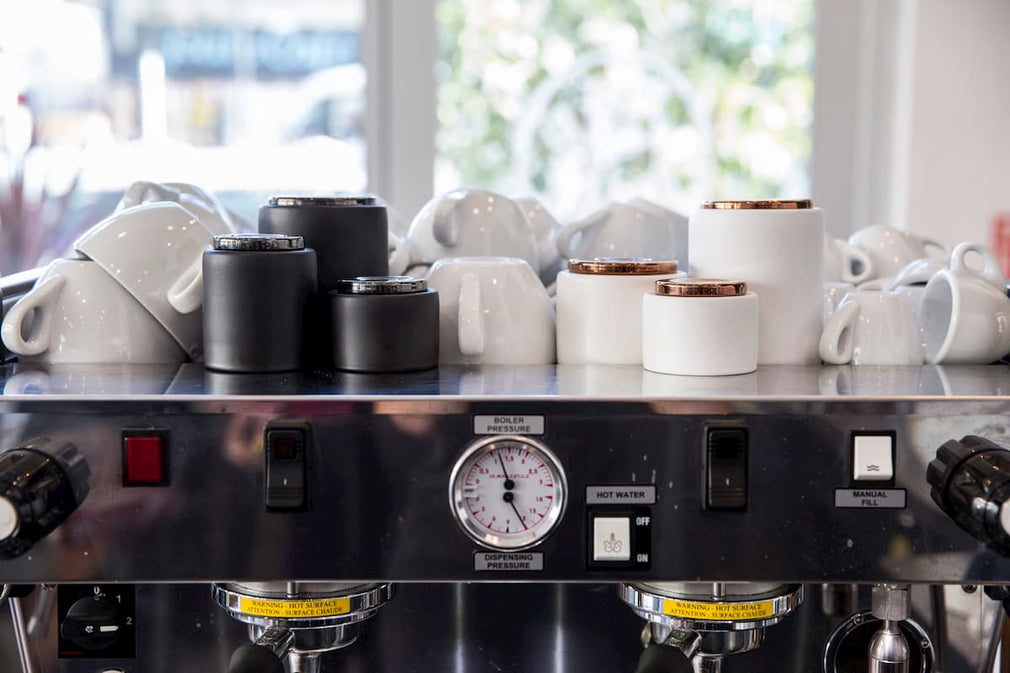 Fellow Monty Milk Art Cups - Double Wall Ceramic Cup Keep Coffee and Espresso Hot for Longer