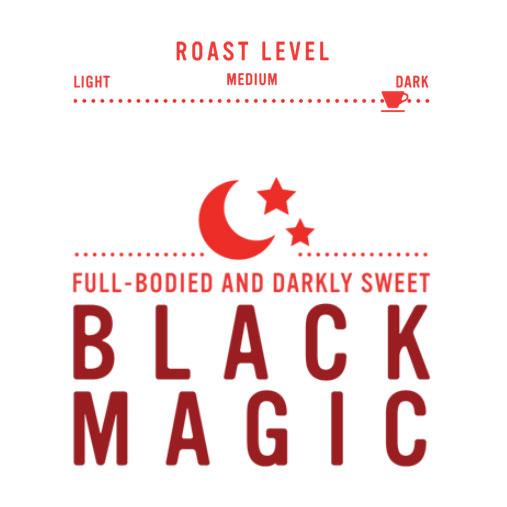Black Magic, Dark Roast, Whole Bean Coffee, Red Rock Roasters, 12 oz