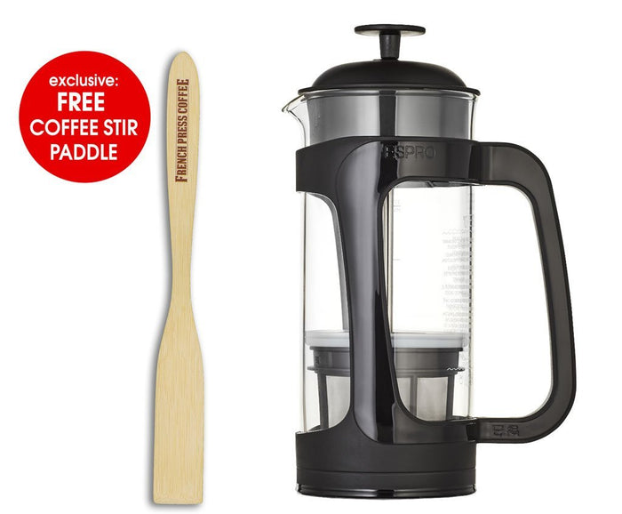 Espro Press P3 - Durable Schott-Duran Glass Carafe, 32 oz. (EXCLUSIVE: Free Coffee Stir Paddle)