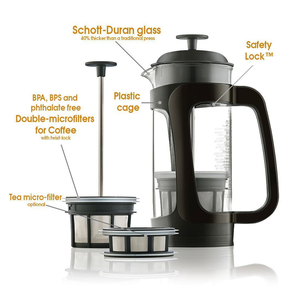 Coffee Press - Espro Press P3 - Glass French Press Coffee Maker (EXCLUSIVE: Free Coffee Stir Paddle)