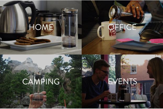 Coffee Press - It's American Press Coffee And Tea Maker - Not A French Press