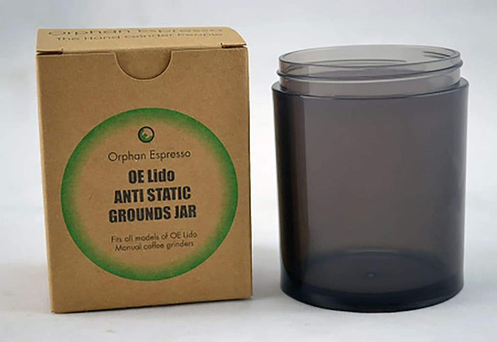 Lido Replacement Jar, Anti-Static ABS Plastic, Spare Coffee Grounds Jar for Lido Grinders (Fits Lido 3, Lido 2, Lido E-T)