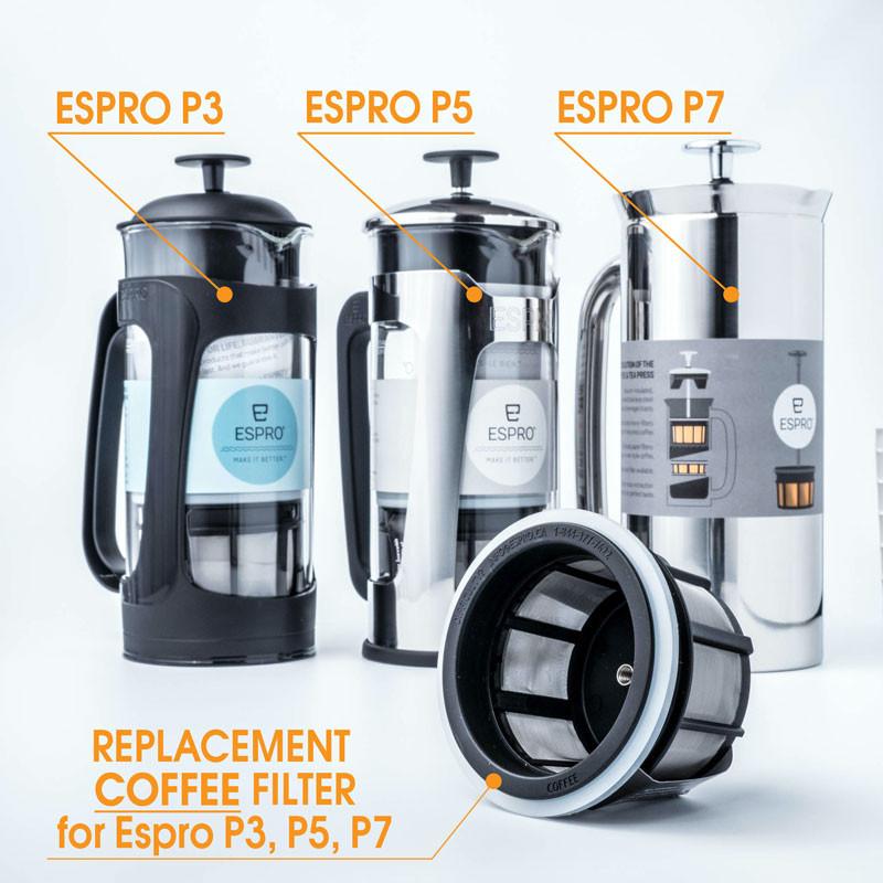 Replacement Parts - Espro Replacement Coffee Filter - Fits Espro P3, P5, P7