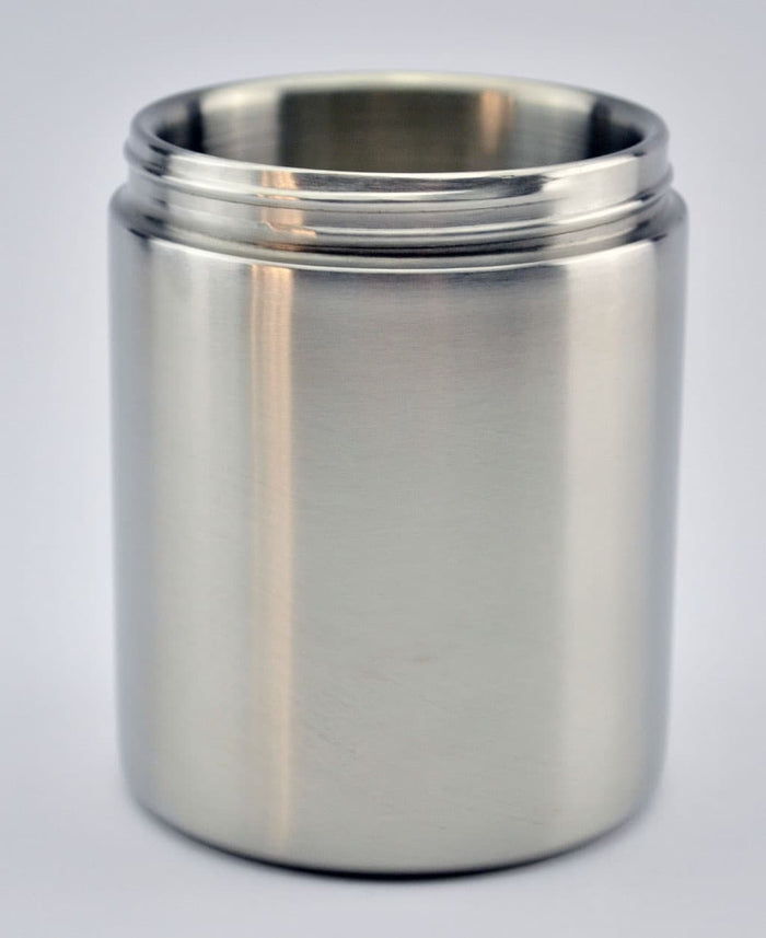 Lido Replacement Jar, Stainless Steel, Spare Coffee Grounds Jar for Lido Grinders (Fits Lido 3, Lido 2, Lido E-T)