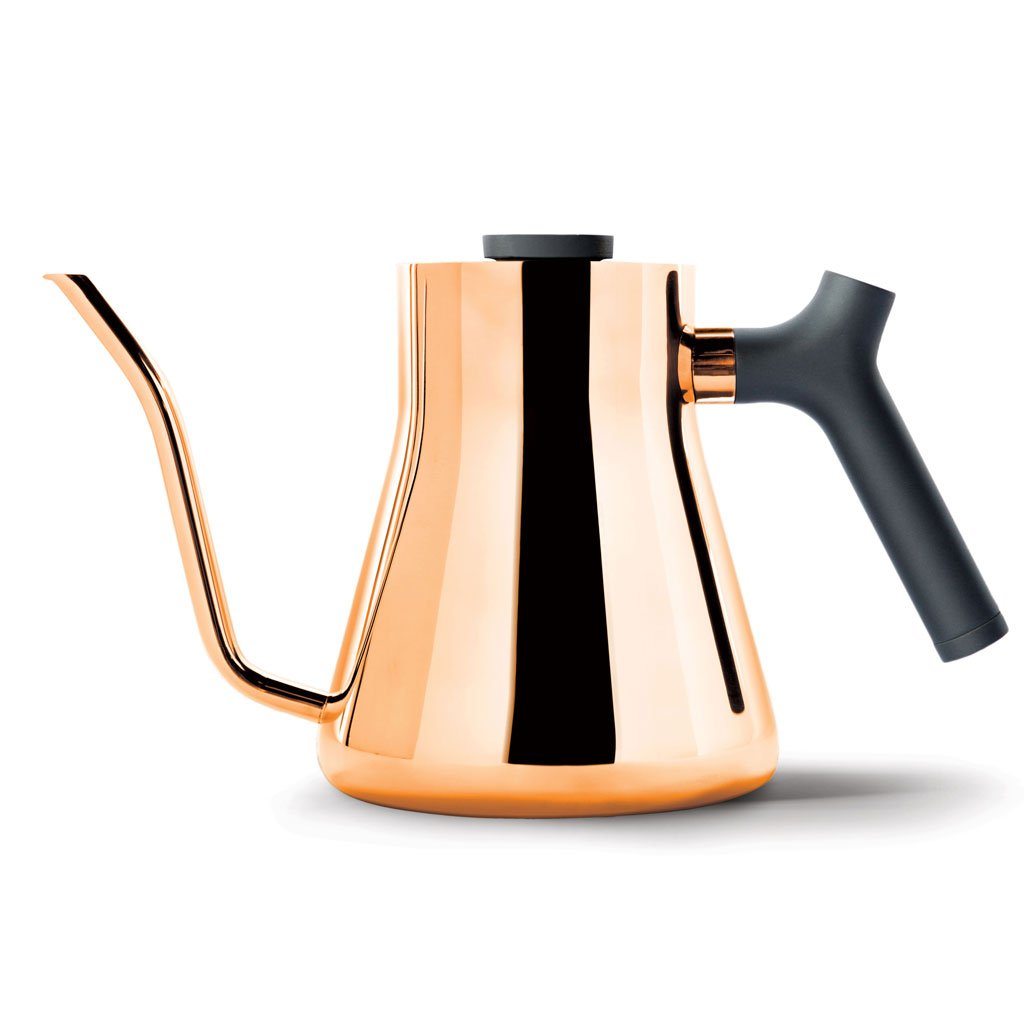 Fellow Stagg Gooseneck Stovetop Kettle with Thermometer, 1L